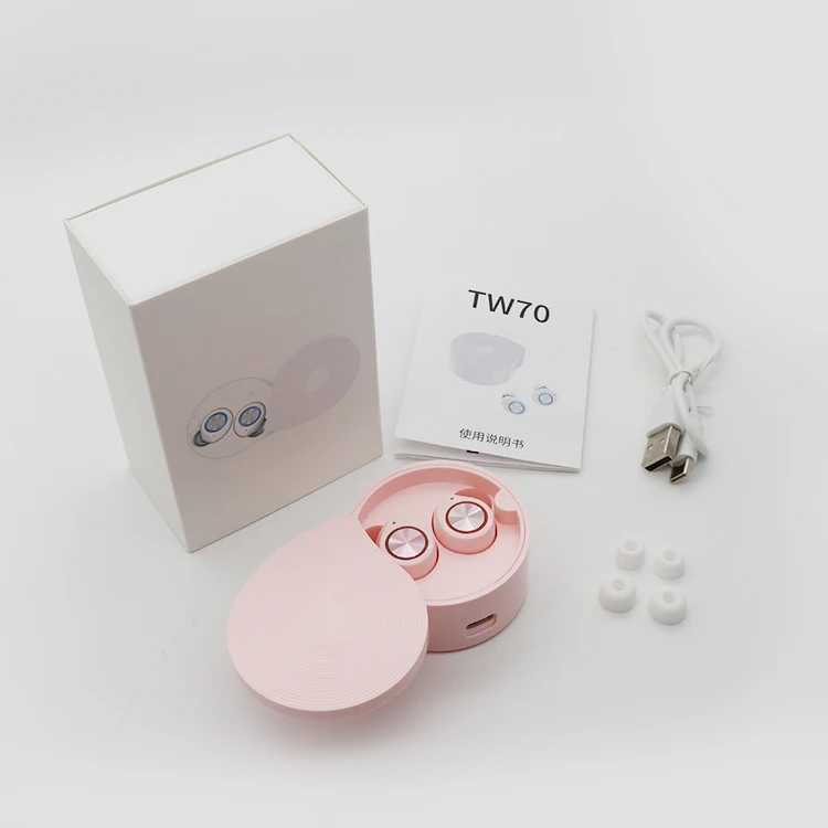 Ready for ship Hot Sales TWS BT 5.0 Wireless Earphone Sports Wireless Earbuds - ANKUX.COM