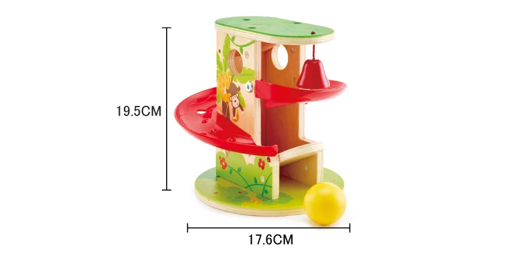 Nature wooden musical instrument education toy for kids