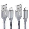 Gaming USB Cable Android Charger Xanuan Super Durable Nylon Braided USB2.0 TO Micro USB Cable Fast Sync Charging Cord for Kindle