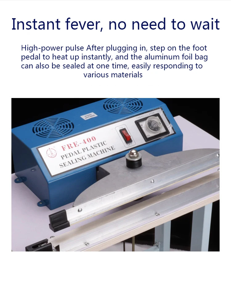 Factory Cheap High Quality Facility Foot Pedal Sealer Fra300 Hot Sale