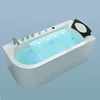 Massage Control Small Sizes Bath Tub Free Stand Shower Square Bathtub