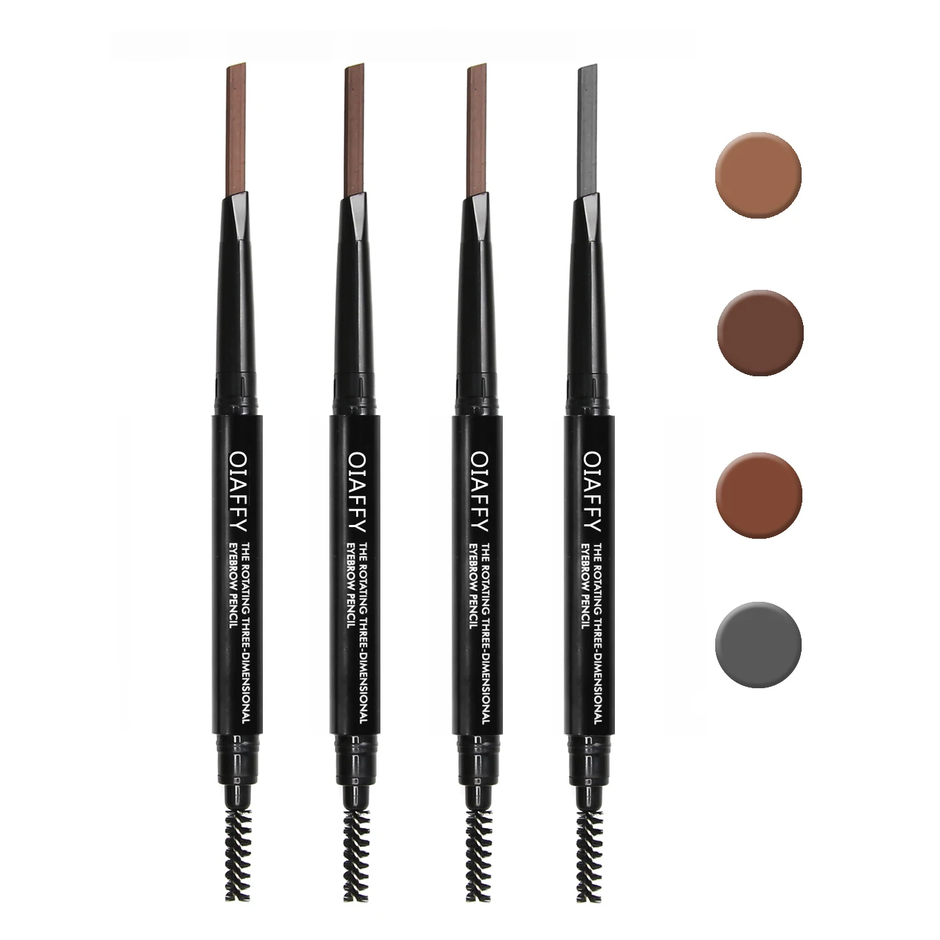 brand customized production double head eyebrow pencil brown