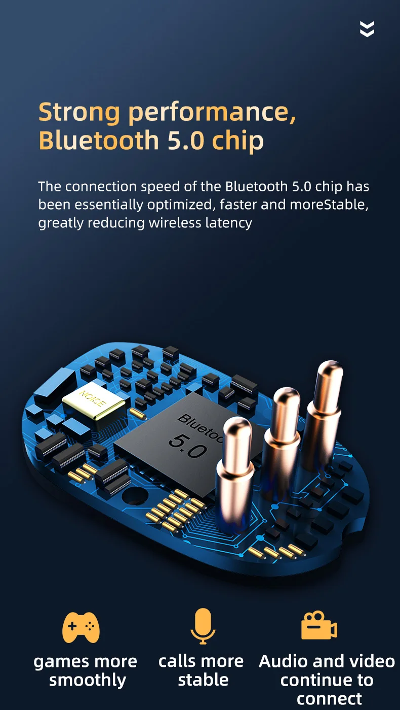 Wireless earbuds with immersive sound, XY20 XY-20 active noise reduction earphone bluetooth - ANKUX.COM