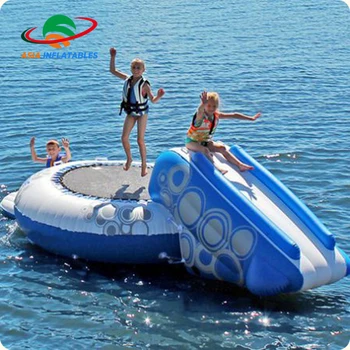 Swim Float Platform Inflatable Bouncer Water Trampoline Water Jumping Bed For Water Games Buy Cheap Inflatable Water Trampoline Air Bouncer Inflatable Trampoline Used Water Trampoline Product On Alibaba Com