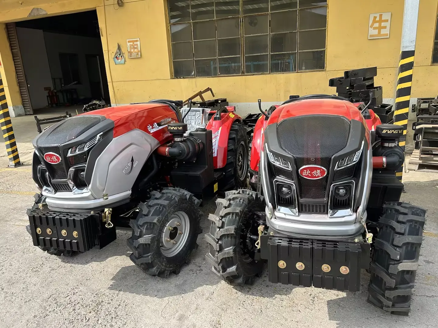 Tractor 60 Hp 4 Wheel Drive 4wd Farming Agriculture Compact Diesel Farm