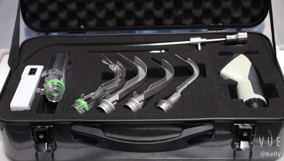 Tracheal Intubation Training Laryngoscope Video Guided Emergency