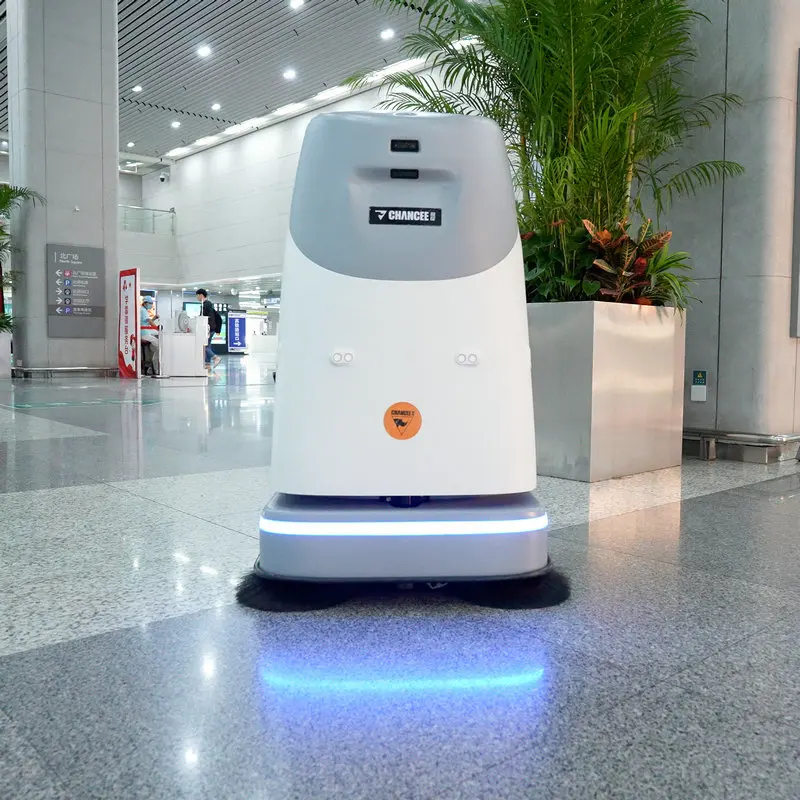 autonomous robot floor scrubber