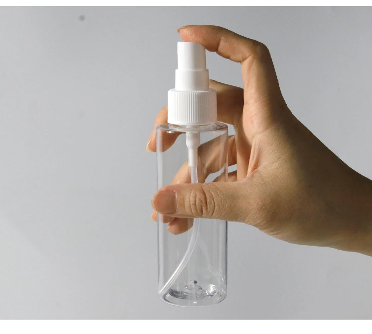 2020 新款 100毫升高品质透明塑料花水医用消毒喷壶