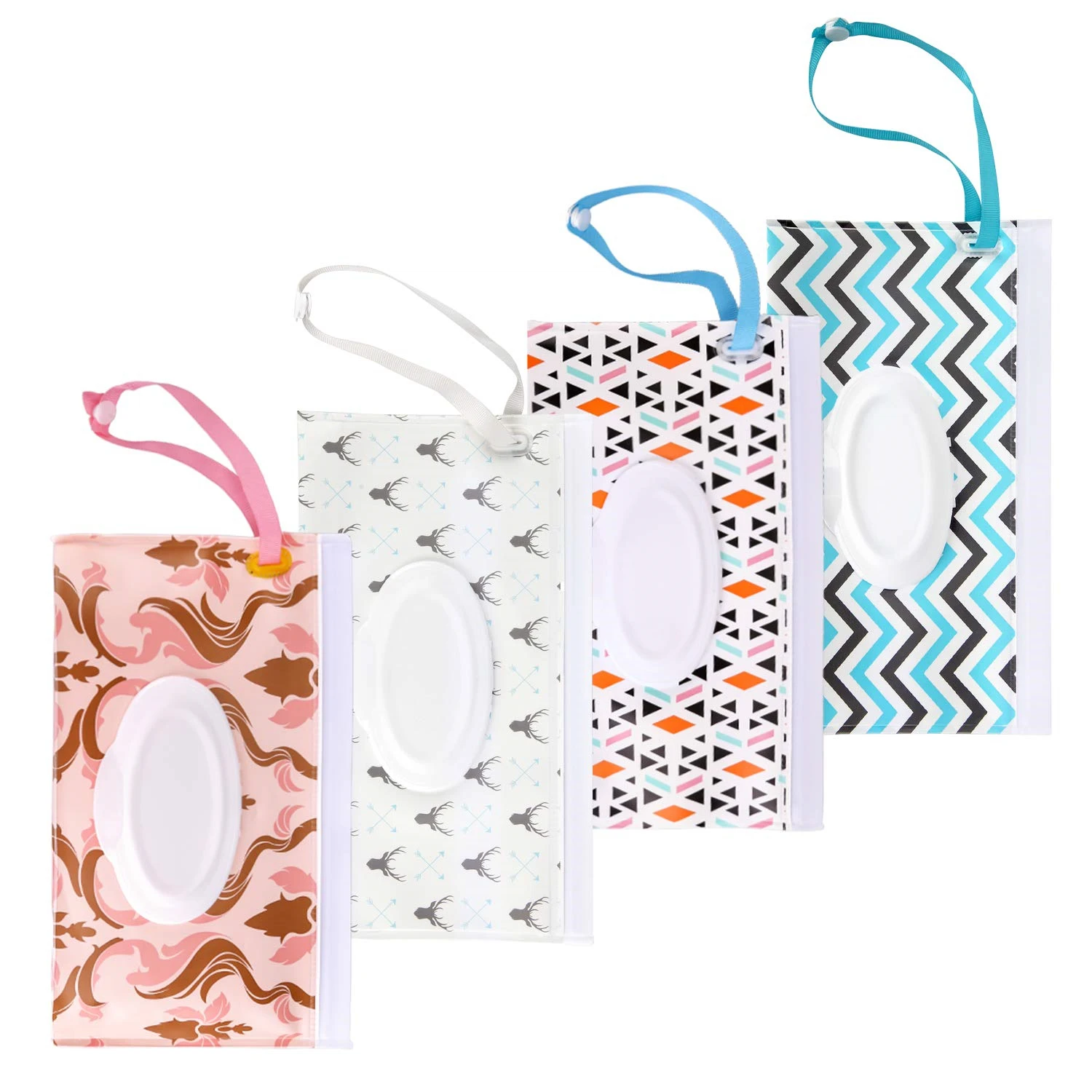 Reusable Refillable Clutch Eva Hand Face Wet Wipe Pouch Dispenser