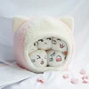 Custom plush adorable cartoon cats dolls comfortable cushion cute soft toy