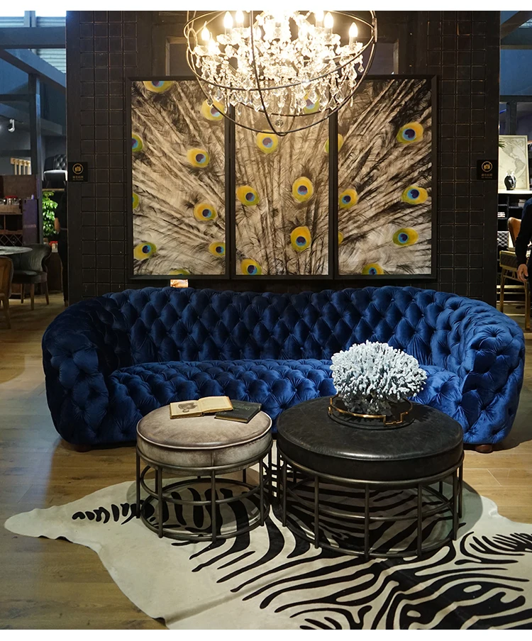 Hot Sale Fabric Tufted Couches Lounge Living Room Furniture Sofa Set Modern Blue Velvet Chesterfield Sofa Buy Velvet Chesterfield Sofa Modern Blue Velvet Chesterfield Sofa Couches Velvet Modern Product On Alibaba Com
