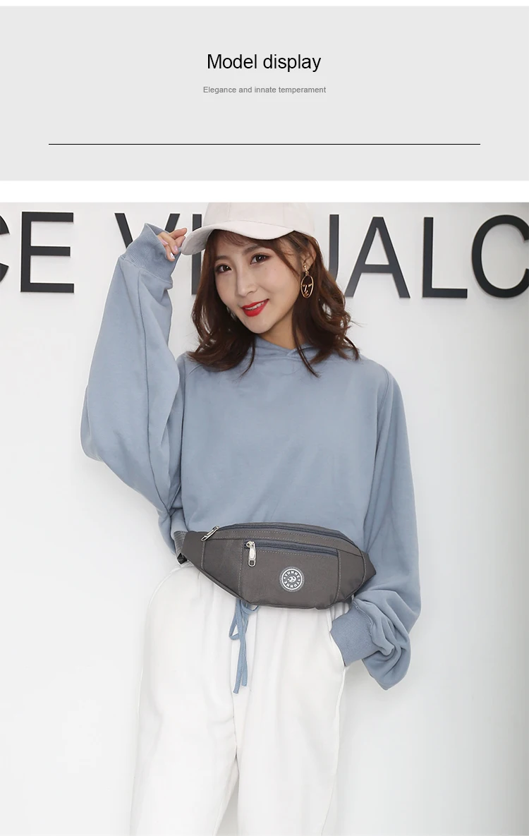 At stock hot sell waist bag Adjustable elastic sports waist  bag  China factory  fanny pack belt pouch running sports bum bag