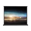 2019 hot sale 50 inch retractable portable pull up movie projector screen table screen for desktop outdoor presentation