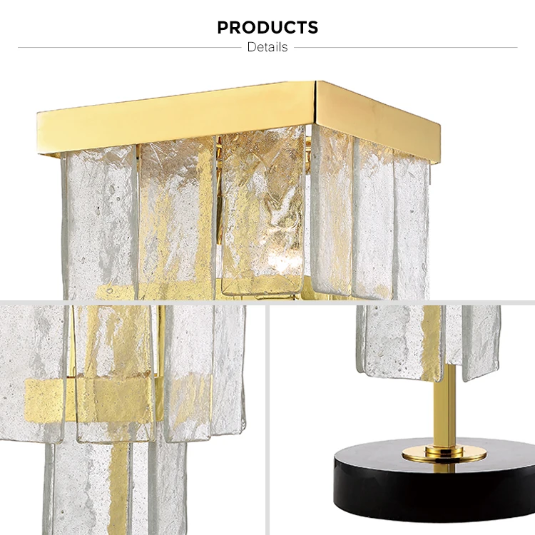 large gold table lamp