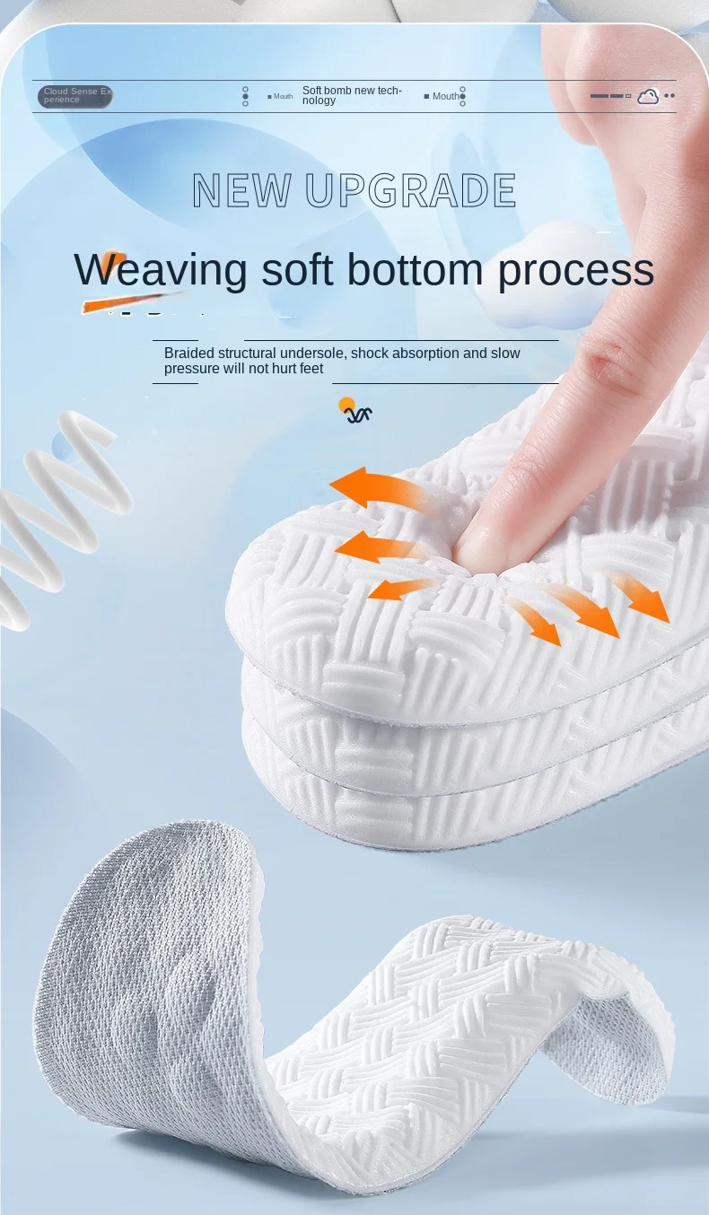 Super Soft Anti-Pain Insoles for Men Women Sports Comfort for Long Time Standing Training Anti Slip Sweat Wicking Shoe Inserts Super Soft Anti-Pain Insoles for Men Women Sports Comfort for Long Time Standing Training Anti Slip Sweat Wicking Shoe Inserts