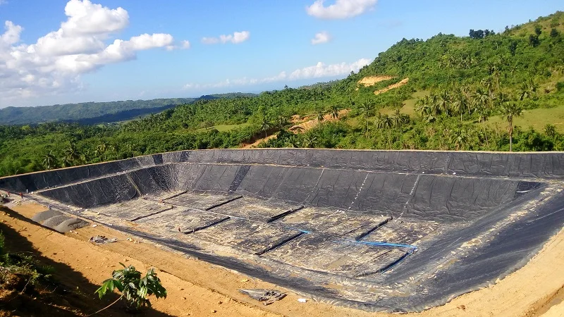 1000 micron ASTM standard waterproofing hdpe lining for landfill pond liner