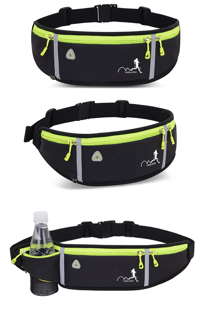 流行的款式运动户外设备防水隐形迷你小型腰包运行手机口袋