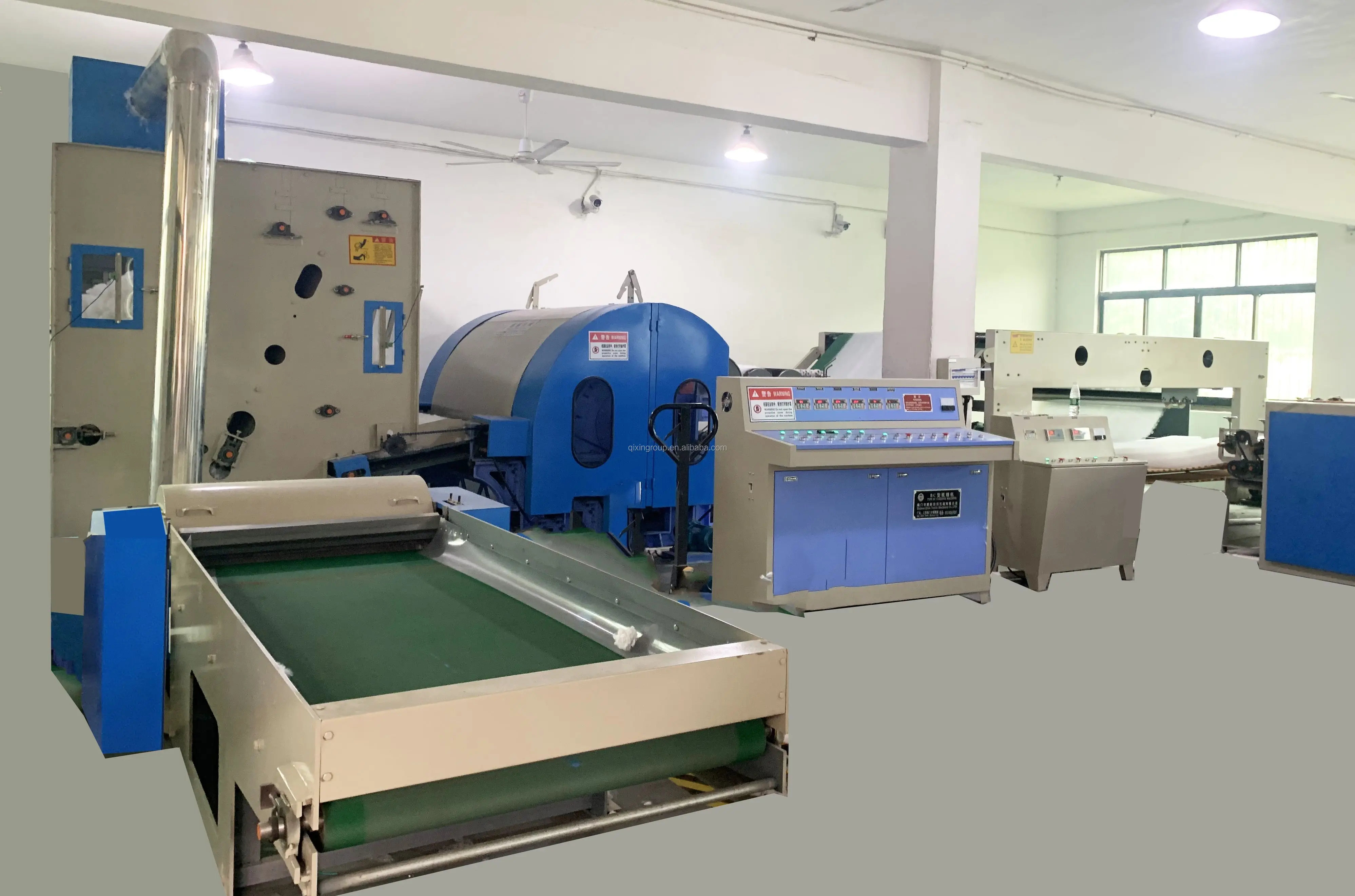 Micro Polyester Fiber Carding Machine - Buy Nonwoven Fiber Carding ...