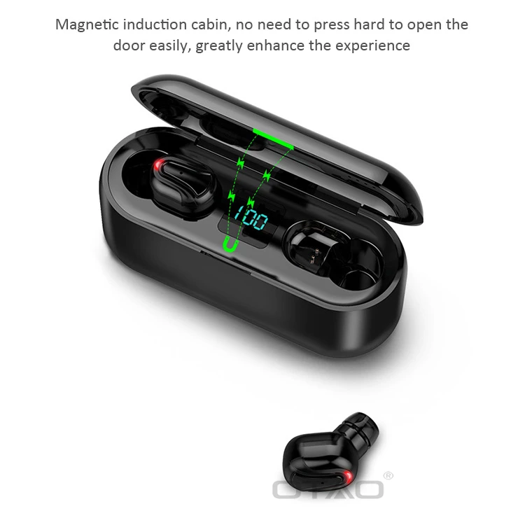 Tws Aviation Headset Earphone Bluetooth Wireless Earbuds Headphone In Ear Smartphone Ps4 Power Bank Microfone Custom Logo - ANKUX.COM