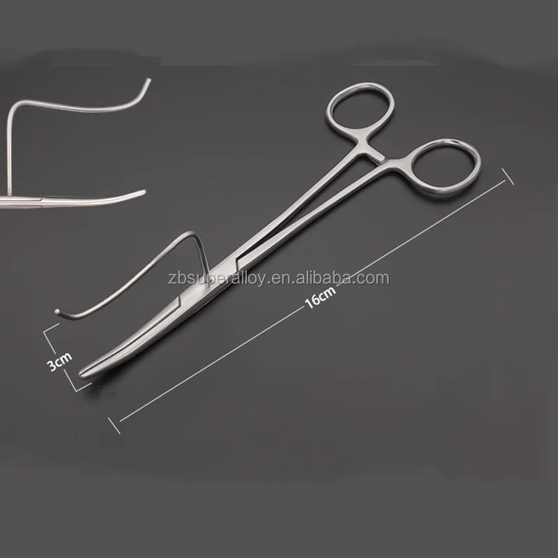 Orthopedic Surgical Instruments Veterinary Forceps 14cm Spay Ligation