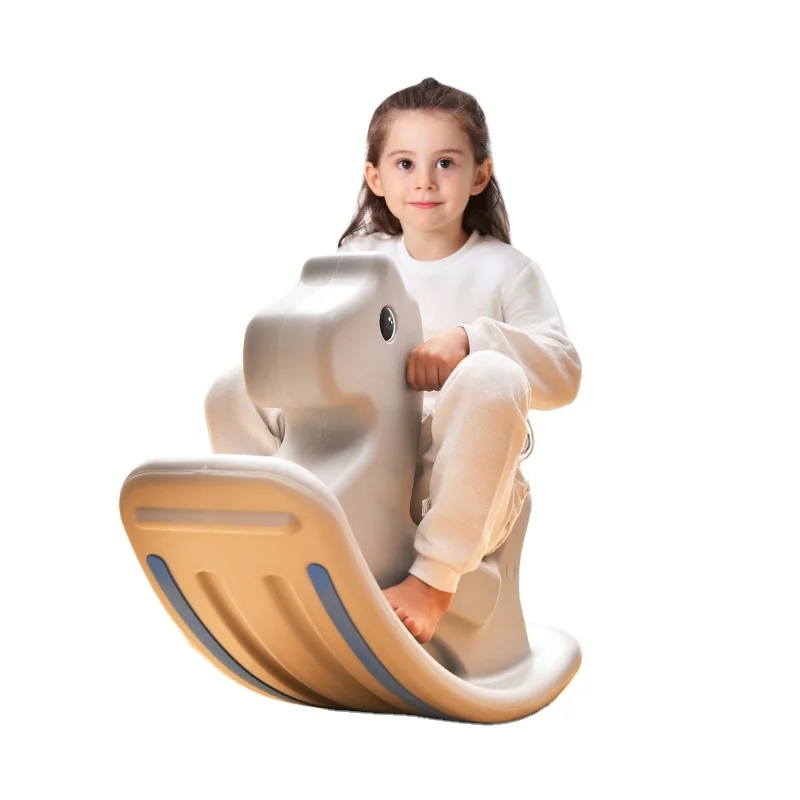 
Christmas or Birthday Gift Ride-On Rocking Horse Chair Toy Toddler Ride On Toy for 1-6 years old 