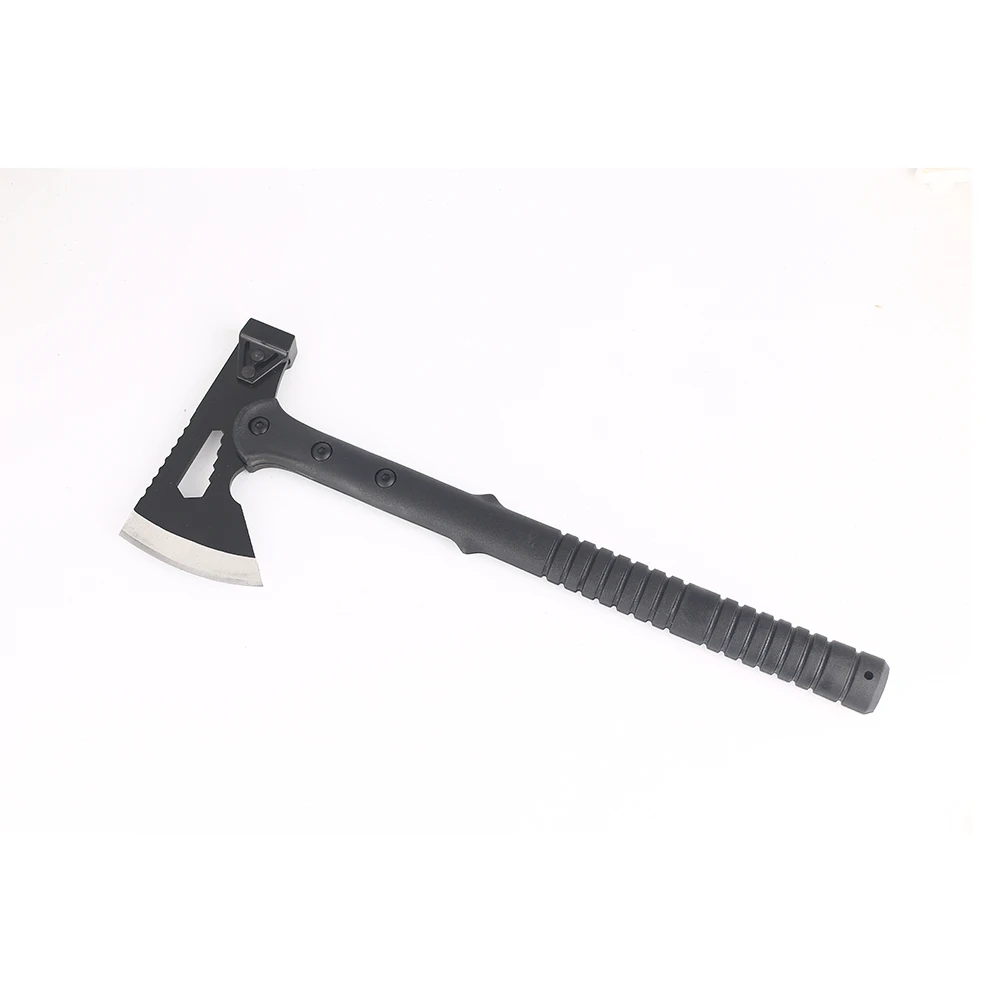 Camping Survival Hatchet Multi Tool Hammer Axe With Leather Sheath