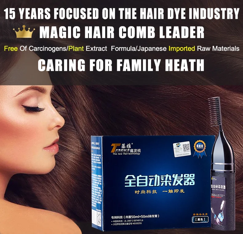 Casa Magia Natural Teñir El Cabello Seguro De Cuidado Del Cabello De La