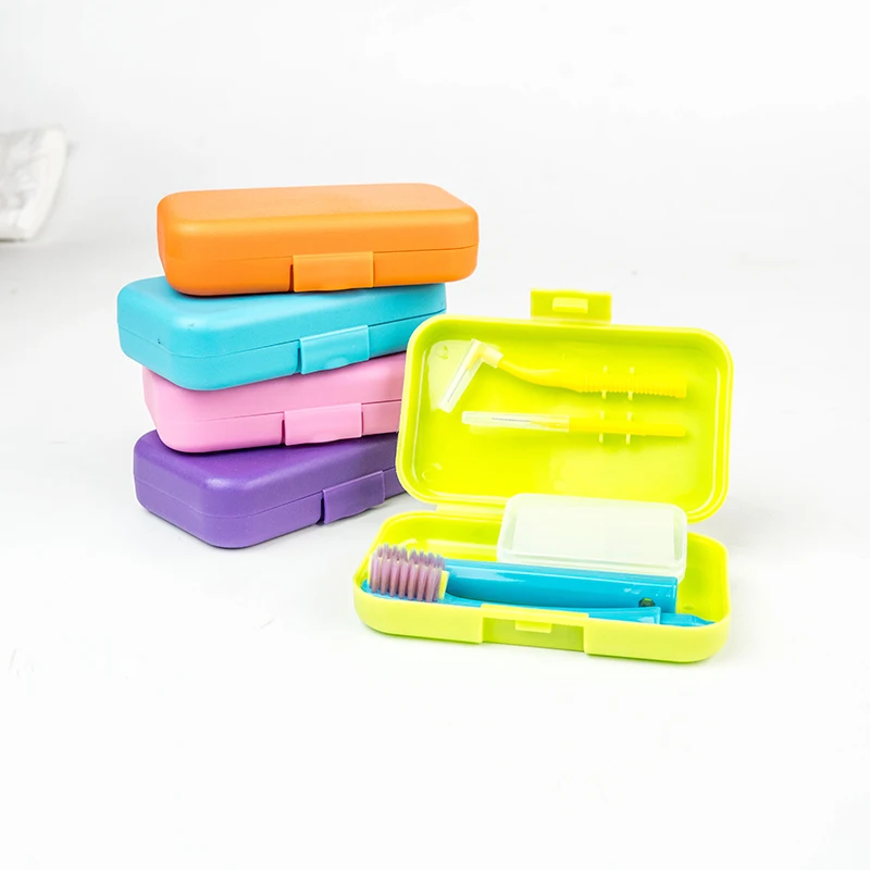 Professional Orthodontic Care Kit Durable Plastic Manual Dental Oral Cleaning Set for Travel Multi-Purpose Hygiene Products details