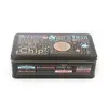2019 New Design Custom Printed Emboss Lid Elegant Rectangular Chocolate Biscuit Tin Can Cookie Tin Box