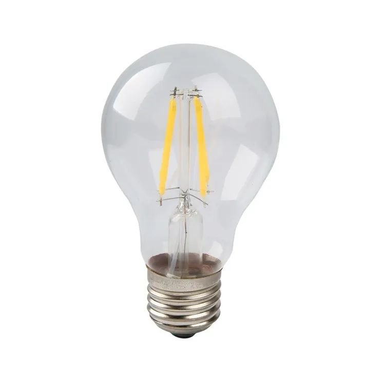 Hot sell  a60 led  edison bulb in incandescent bulbs e27  220V  4pcs led bulb