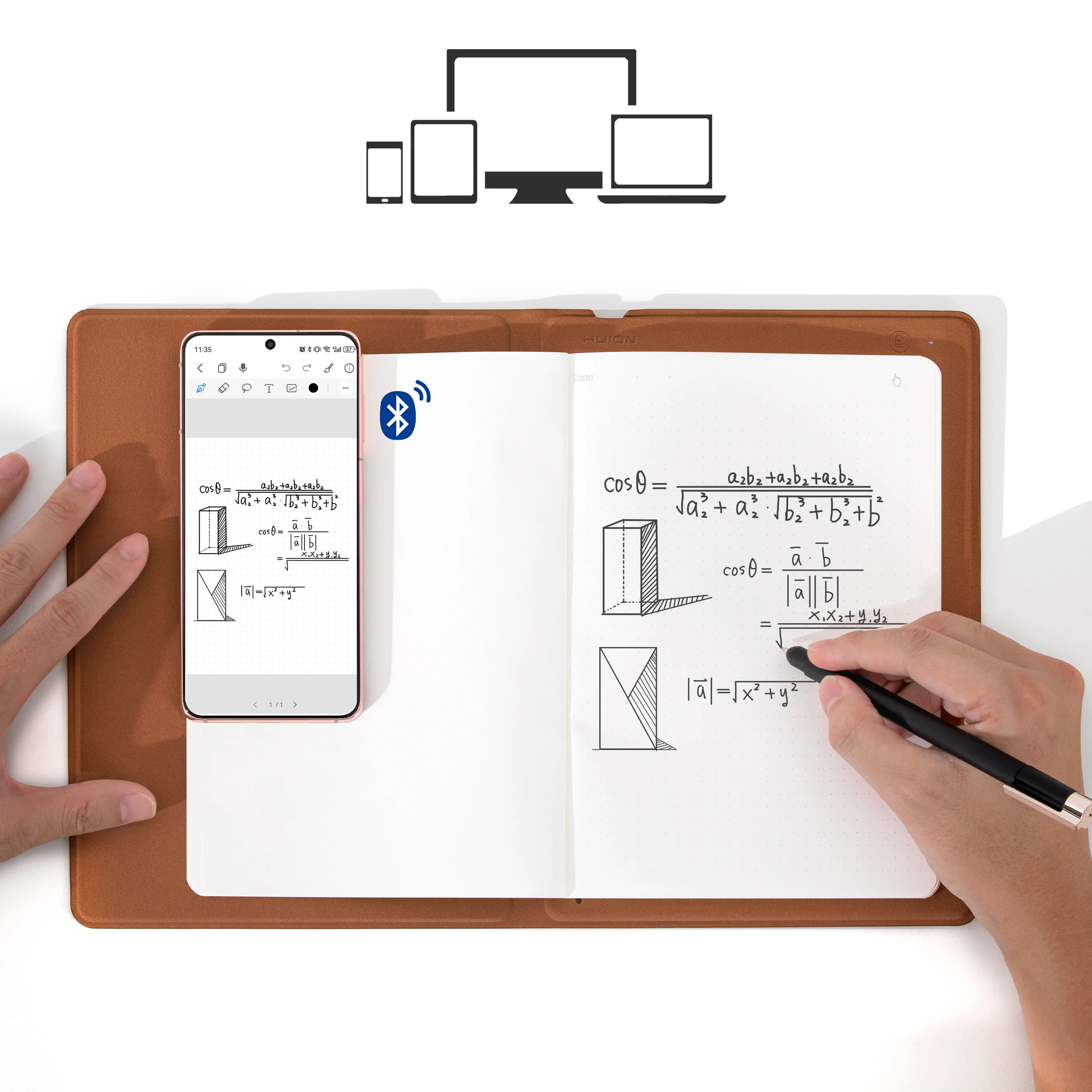 Huion Note 2 in 1 Digital Notebook & A5 Drawing Tablet - Wireless