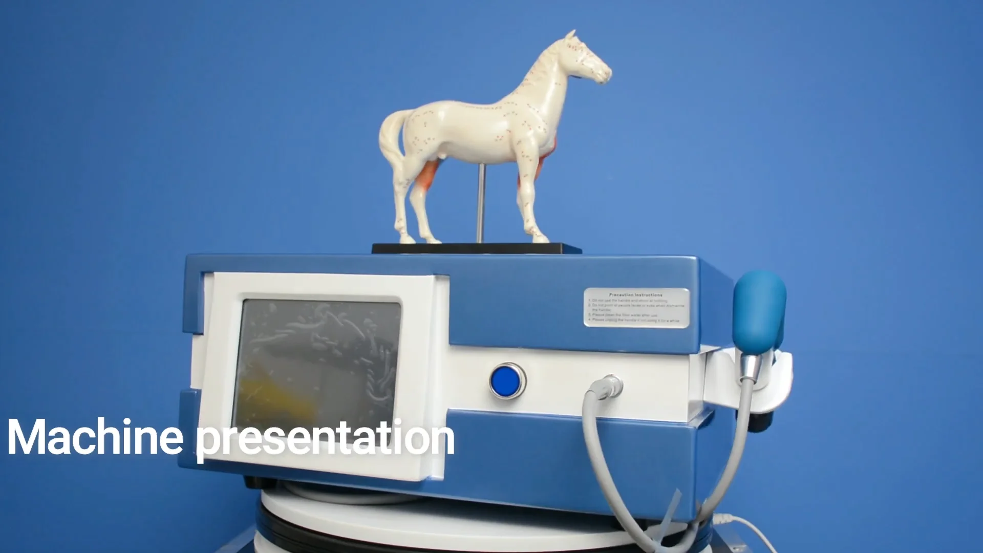 Horse Massage Vet Shockwave Treatment Horses Pain Relief Device