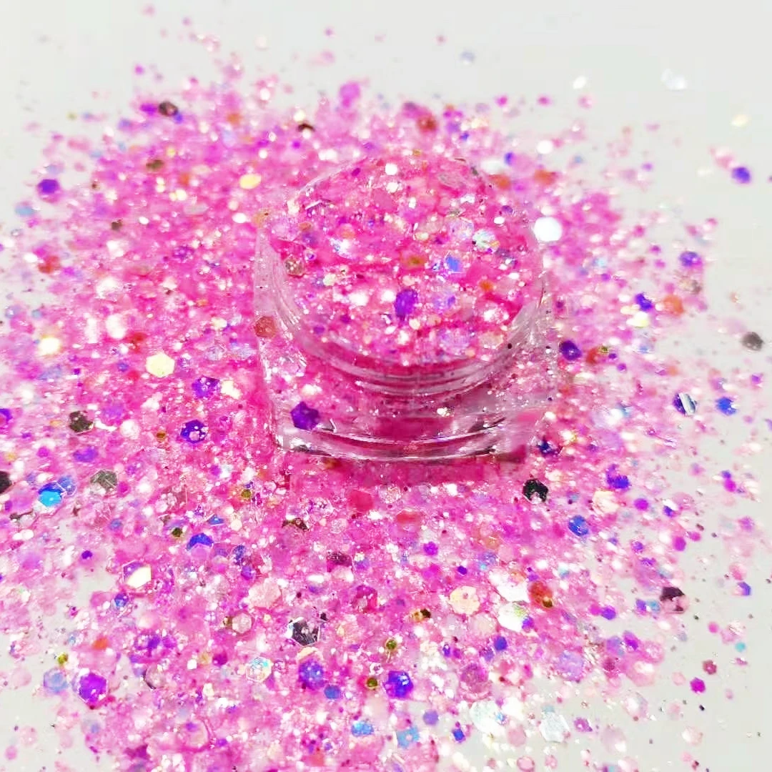 New Design Nontoxic Holographic Chunky Glitter Mixed Ultra Fine
