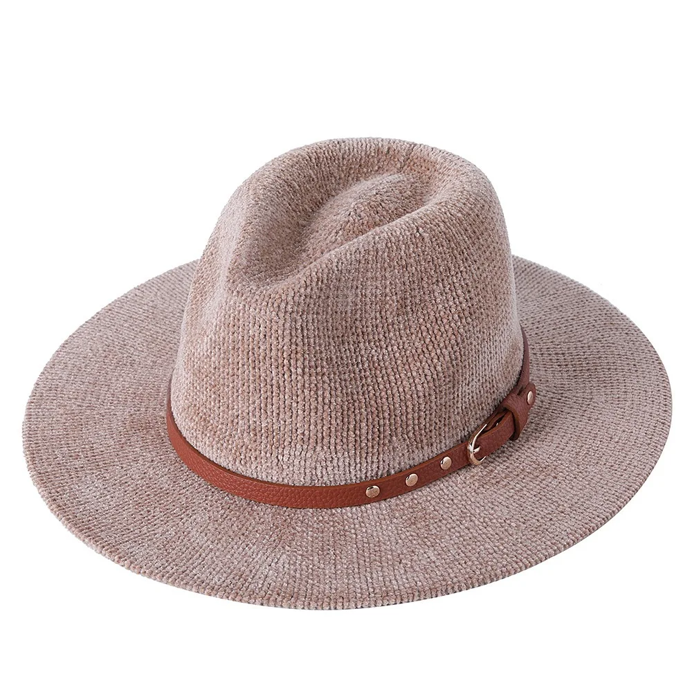 Buy Fadora,Fedora Hats,Chenille Fedora 