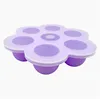 Pressure Cooker Accessories 7 Cavity Silicone Egg Bites Mold,Baby Food Storage Tray