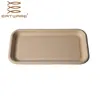 China Compostable Tv Dinner Tray Disposable Custom Printed Paper Food Tray