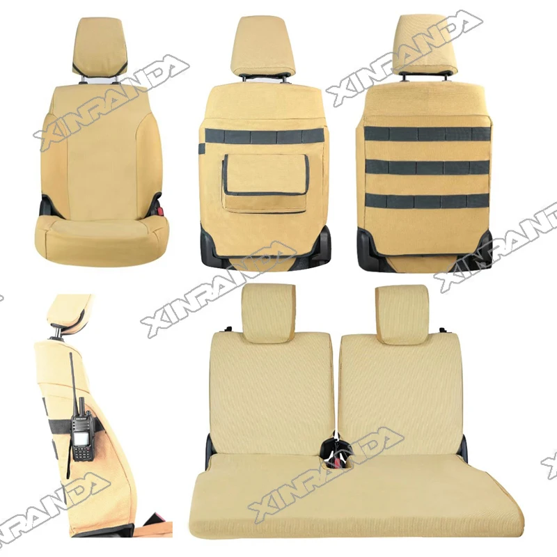 Gen4 Jimny Jb74 Accessories Canvas Car Seat Covers Set For Suzuki Jimny Jb74w Jb64w Jb74 Jb64
