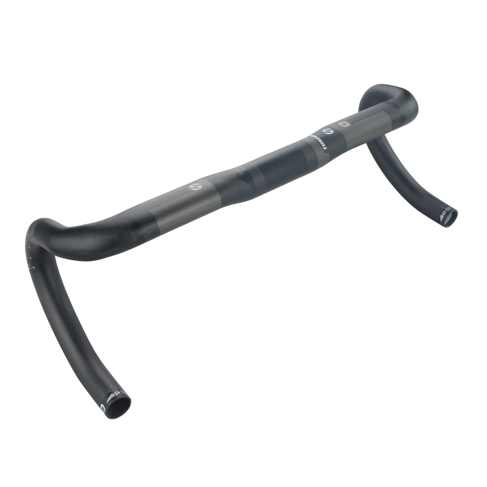 Road Bike Handlebar Carbon Fiber 31.8mm*420mm Bent Bar Drop Bar Matt