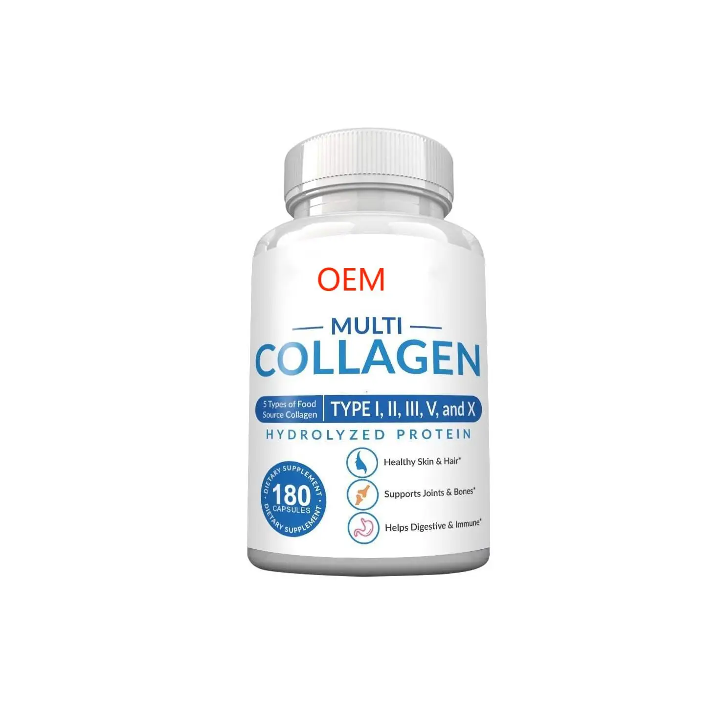 Oem Multiple Collagen Pills,collagen Supplements For Wild Fish 