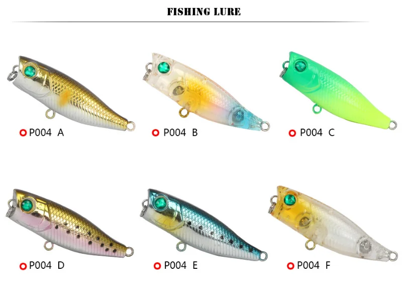 7.2CM 9.5G HENGJIA Popper Fishing Lures For Bass – Hengjia fishing gear