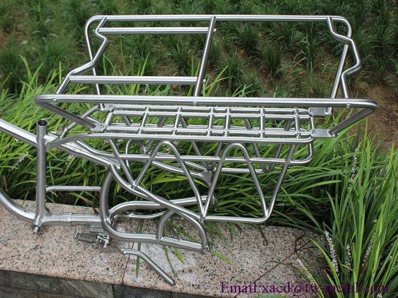 Titanium Cargo Bike Frame With 11/8''head Tube Bsa Thread Bb Shell
