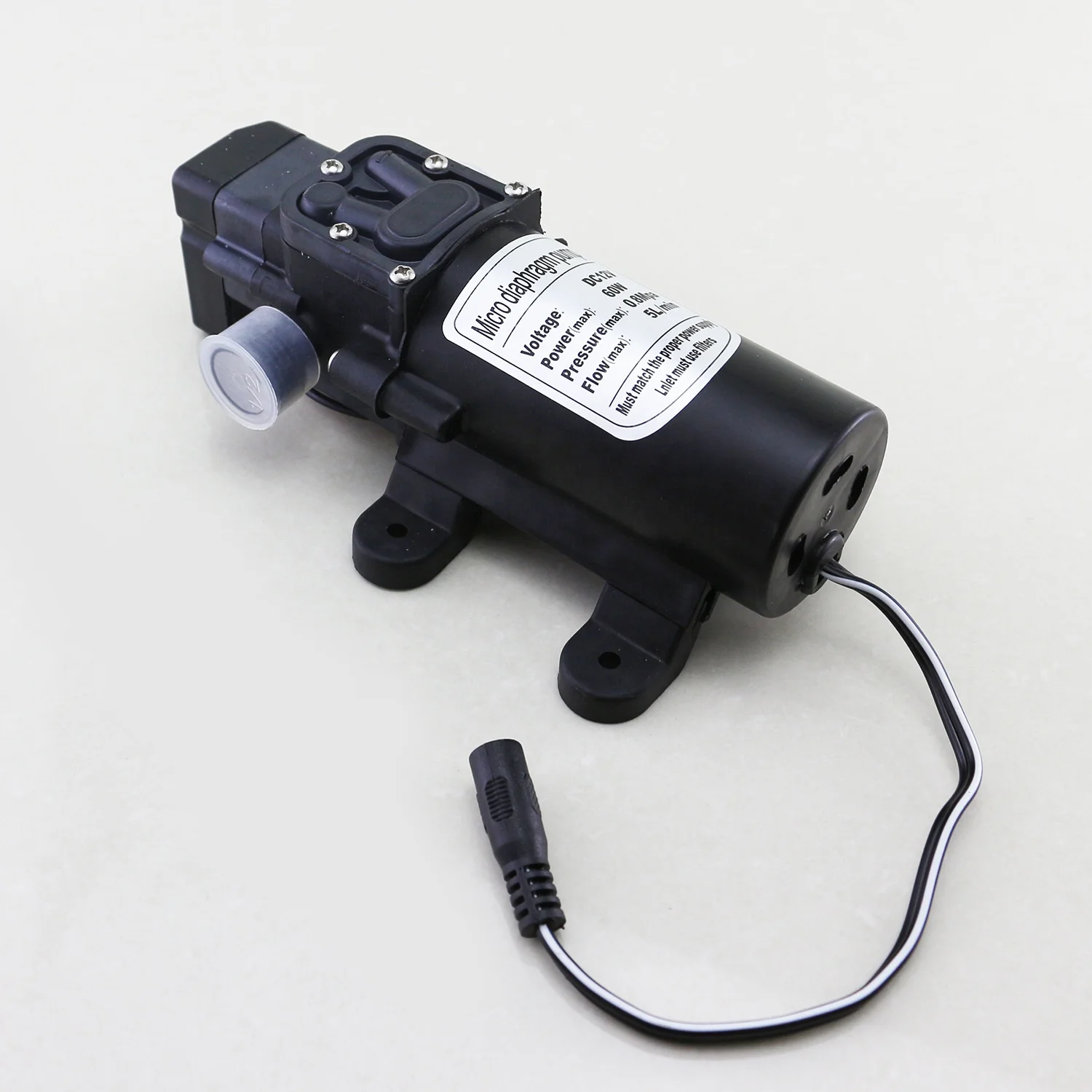 Dc12v Garden Misting Cooling Self Priming Spray Fog Machine Misting