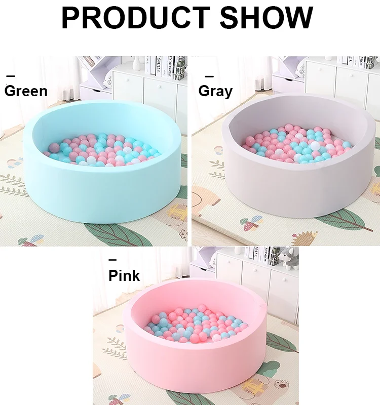 Feelkids Customize Color Indoor Lightweight Plastic Baby Soft Play Ball Pit factory
