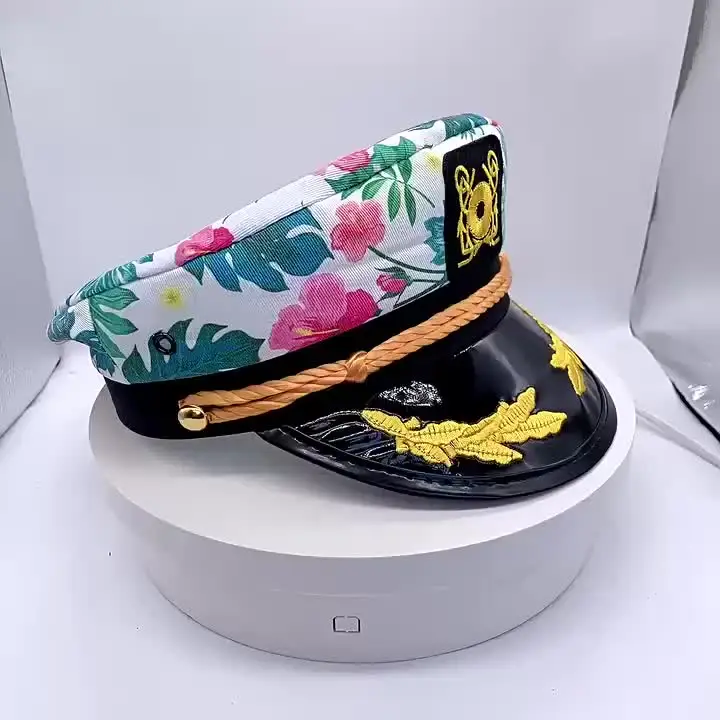 Captain Hat for Men & Women - Adjustable Sailor Hats display picture 3