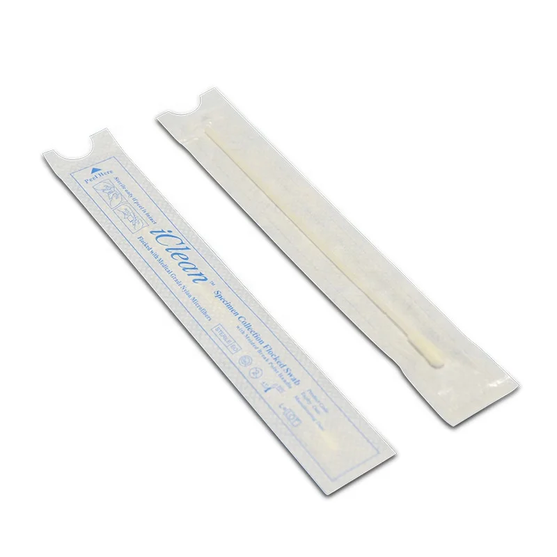 
Cheap Price Hospital Clinic Lab Mouth Disposable Buccal Swab With Break Point Disposable Sampling Swab Kit For Saliva Collect 