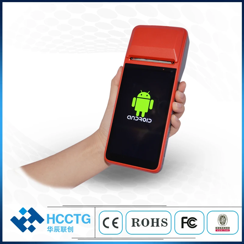 5.0 Inch 4G+Wifi+Bluetooth Smart Android Handheld POS with Printer R330-G