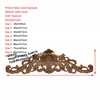 Antique Decorative Wood Appliques and onlays Furniture Cabinet Door Wooden Mouldings Flower Carving Figurine Craft