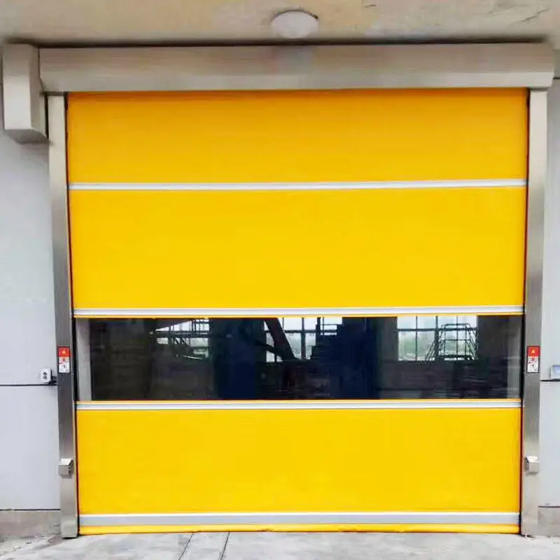 As2047 Toma Security Industrial High Speed Roll Up Door Prices Pvc
