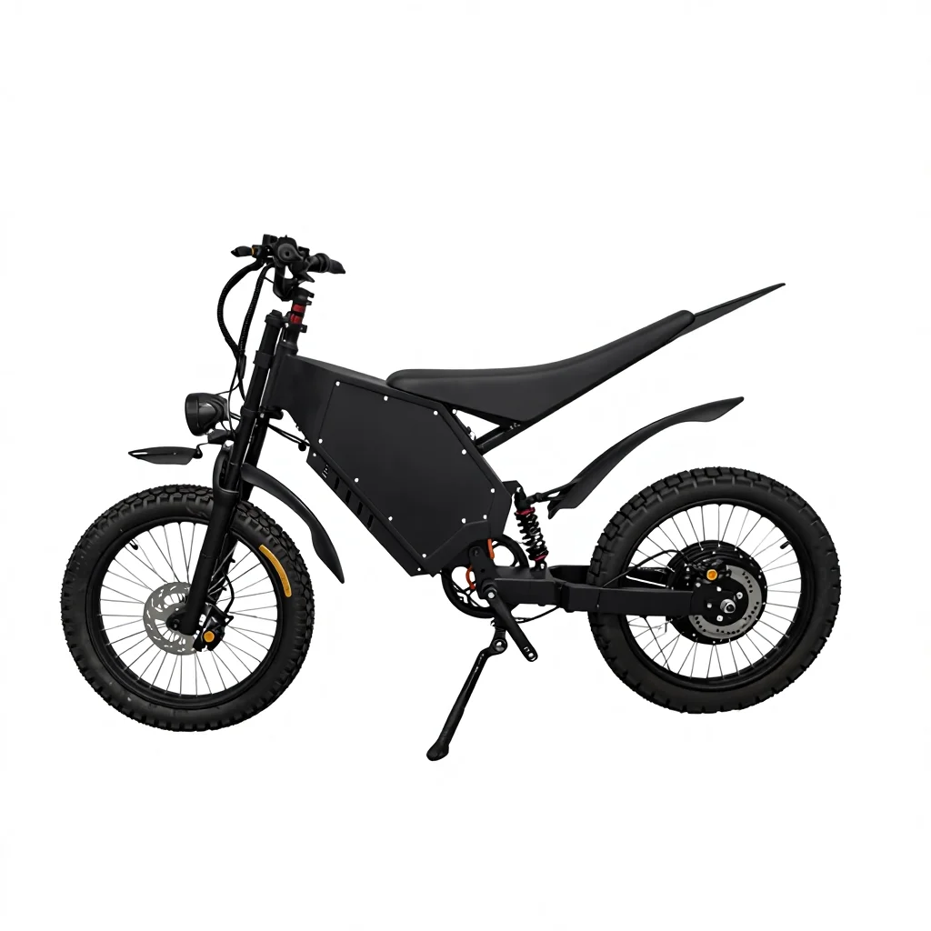 72v 8000w stealth bomber electric bike