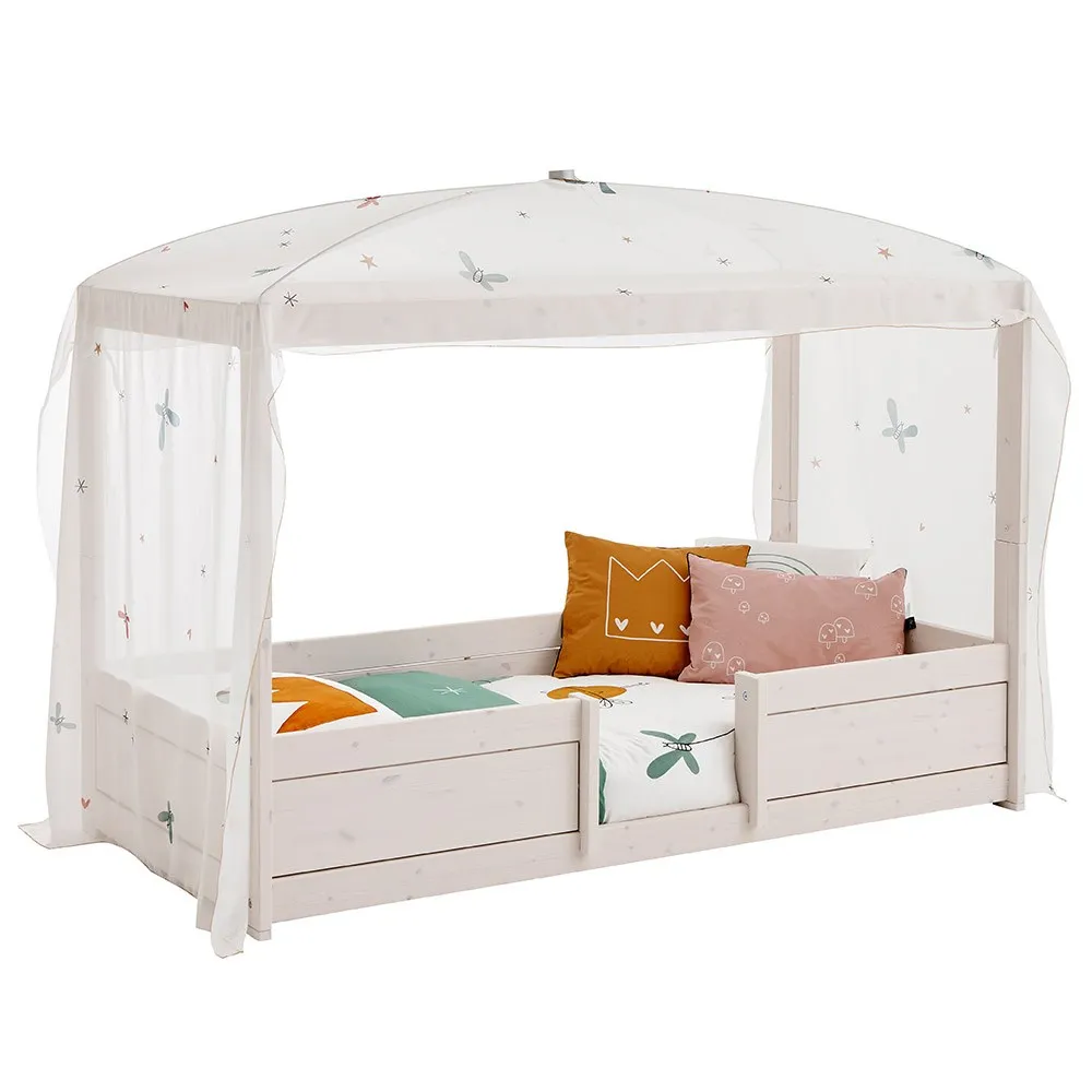 बहुक्रिया OEM/ODM मचान बिस्तर पाइन लकड़ी बच्चों एकल बिस्तर जुड़वां घर बिस्तर बच्चों के लिए